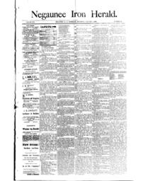 Negaunee Iron Herald, 1889-01-03