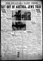 The Escanaba Daily Press, 1938-03-27