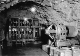 Aldrich Plunger Pump on Fourth Level - Holmes Mine - Mechanical Department