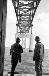 First cables for the Mackinac Bridge (1 of 3)