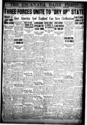 The Escanaba Daily Press, 1923-10-30