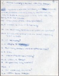 Mrs. Peterson Oral History Transcript, 1990