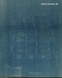 Trimountain Hospital  Basement Plan 1 of 2 