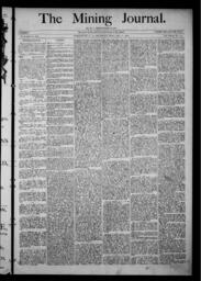 The Mining Journal, 1882-02-25