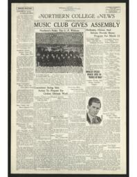 The Northern College News, 1942-03-18