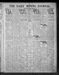 The Daily Mining Journal, 1910-09-29