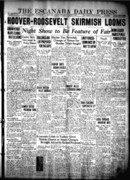 The Escanaba Daily Press, 1931-08-19