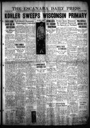 The Escanaba Daily Press, 1932-09-22