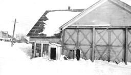 Houghton County Traction Company Car Barn at Florida Location