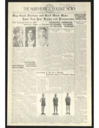 The Northern College News, 1929-01-02