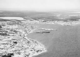 Aerial View of Mackinac Bridge Construction (13 of 77)