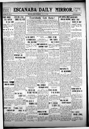 Escanaba Daily Mirror, 1911-11-08