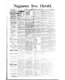 Negaunee Iron Herald, 1889-01-17