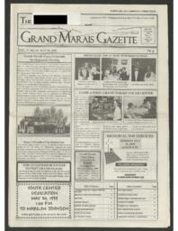 Grand Marais Gazette, 1999-05-20