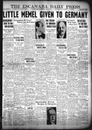 The Escanaba Daily Press, 1939-03-23