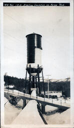 Close-up of Victoria Surge Tank Insulation Process