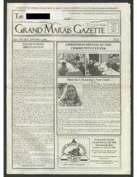 Grand Marais Gazette, 2001-01-04