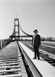 Dr. David Steinman, Designer of the Mackinac Bridge (2 of 18)