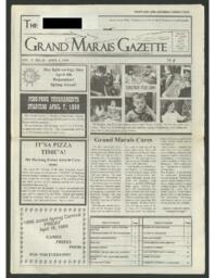 Grand Marais Gazette, 1999-04-01