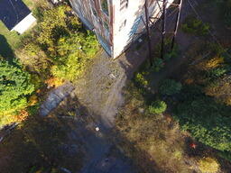 Drone's Eye View of the Champion Mine #4 Shaft House, 2017-10-11 (11 of 32)