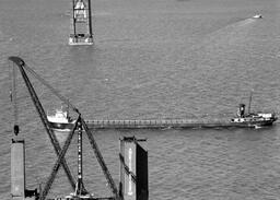 Aerial View of Mackinac Bridge Construction (10 of 77)