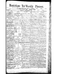 Manistique Tri-Weekly Pioneer, 1888-09-04