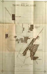 Map of Houghton County, Michigan Communities Served by the Houghton County Traction Company