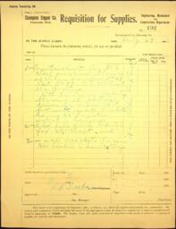 Requisition for Supplies Forms #100-#199