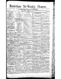 Manistique Tri-Weekly Pioneer, 1888-08-23