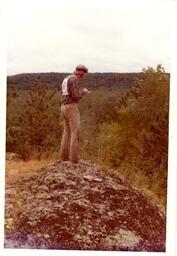 Competitor Standing on Hill (Part of the NMU Historic Photographs Collection)