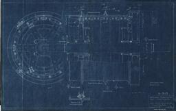 Assembly Drawing 7? Diameter x 5? Face Drum for Copper Range Company