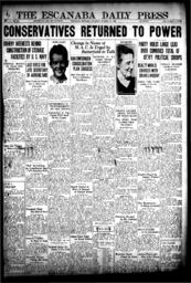 The Escanaba Daily Press, 1924-10-30