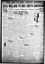 The Escanaba Daily Press, 1923-05-13