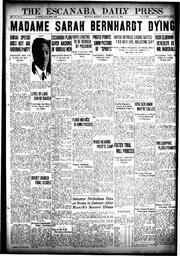 The Escanaba Daily Press, 1923-03-25