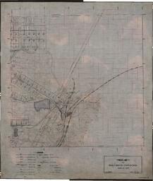 Topographic Map of S.E. 1/4 Sec. 30, T.54N,R.34W, Painesdale