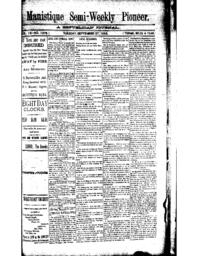 Manistique Semi-Weekly Pioneer, 1892-09-27