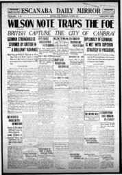 Escanaba Daily Mirror, 1918-10-09