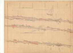 Champion Mine Sublevels South 38-40 Geologic Survey Maps (6 of 10)