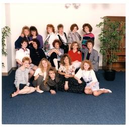 Group Portrait of Female Students (Part of the NMU Historic Photographs Collection)