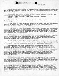 Finance and Personnel Committee, 1986-06-23