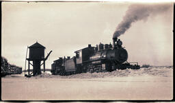 Locomotive Hauling Cars, 1 of