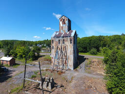 Photograph of Champion Mine Shafthouse #4 after Vegetation Removal (10 of 13)