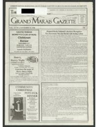 Grand Marais Gazette, 2008-11-20