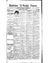 Manistique Tri-Weekly Pioneer, 1892-05-17