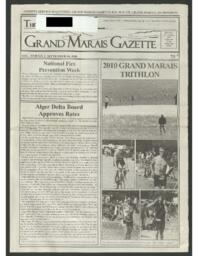 Grand Marais Gazette, 2010-09-16