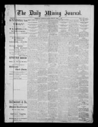 The Daily Mining Journal, 1886-04-12