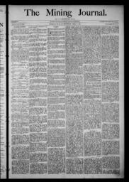 The Mining Journal, 1882-04-01