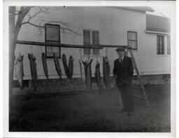 Sparky Nygard with Fishing Haul