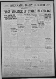 Escanaba Daily Mirror, 1922-07-07