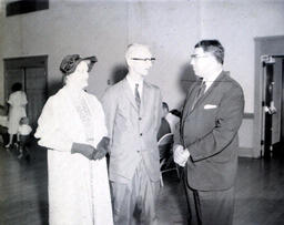 (504) Dr. Harden, Joel Nydahl and Mrs. Nydahl